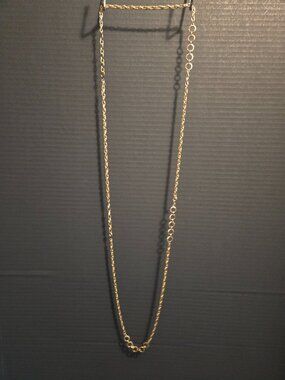 Necklace Gold Monet Metal Length 27"